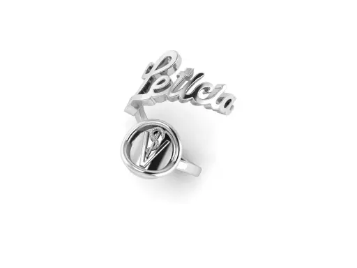 [ID.04.001] PIN ESTETOSCÓPIO MANUSCRITO - MAX 8 LETRAS