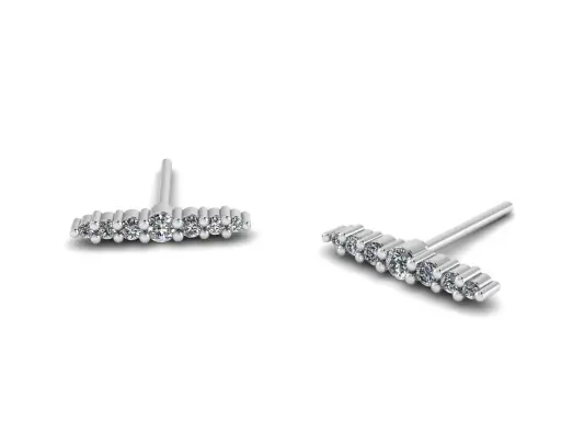 [BR.01.003] BRINCO LIRY 7 PEDRAS EM PRATA 925